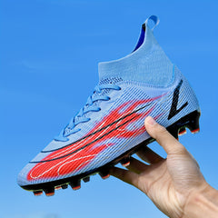 High Top Non Slip AG Football Cleat for Boys
