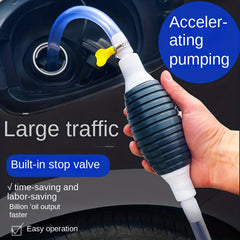 Manual Fuel Tank Suction Pipe Self-priming Gasoline Pump