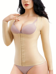 Front Buckle Shaping Waist Trainer Tummy Control Slimmer Top