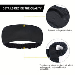 MVPTOO Sport Headband Moisture Wicking Sweatband for Running Cycling Yoga Gym