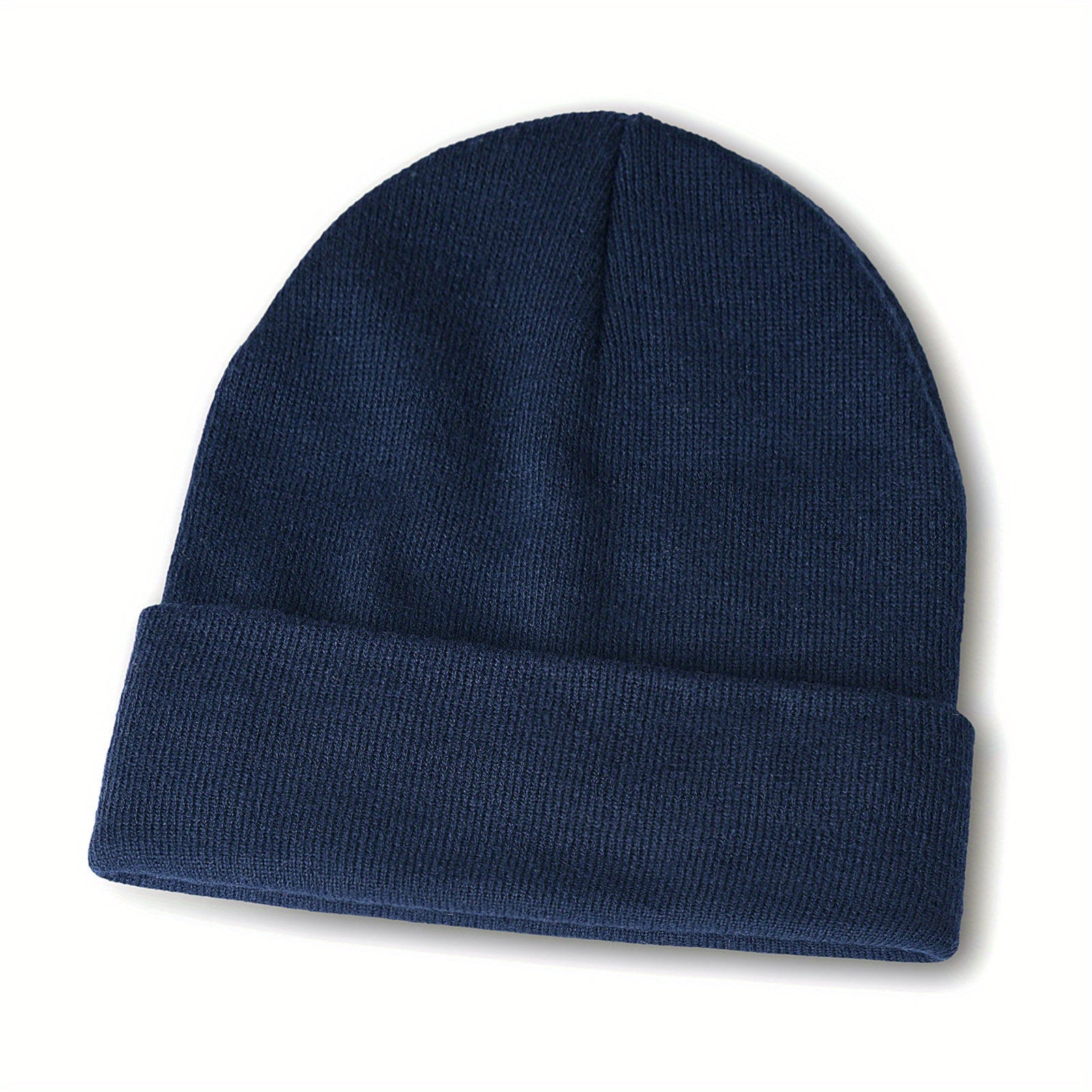 Knitted Hats Winter Beanie Men Women Soft Warm Unisex Cuffed Beanie