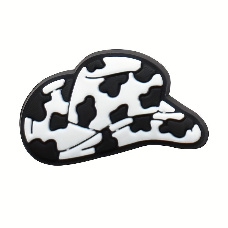 26pcs Cowboy Charms For Bubble Slides Sandals PVC Shoe Decorations Accessories