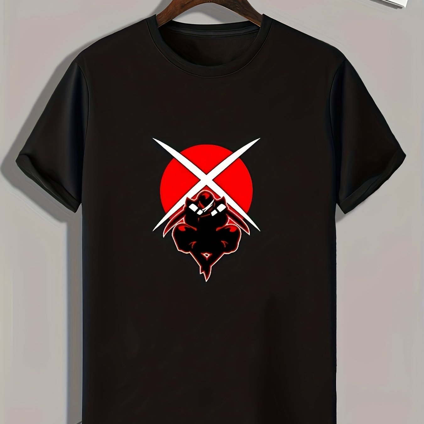 Men's Graphic T-shirt for Summer Casual Wear