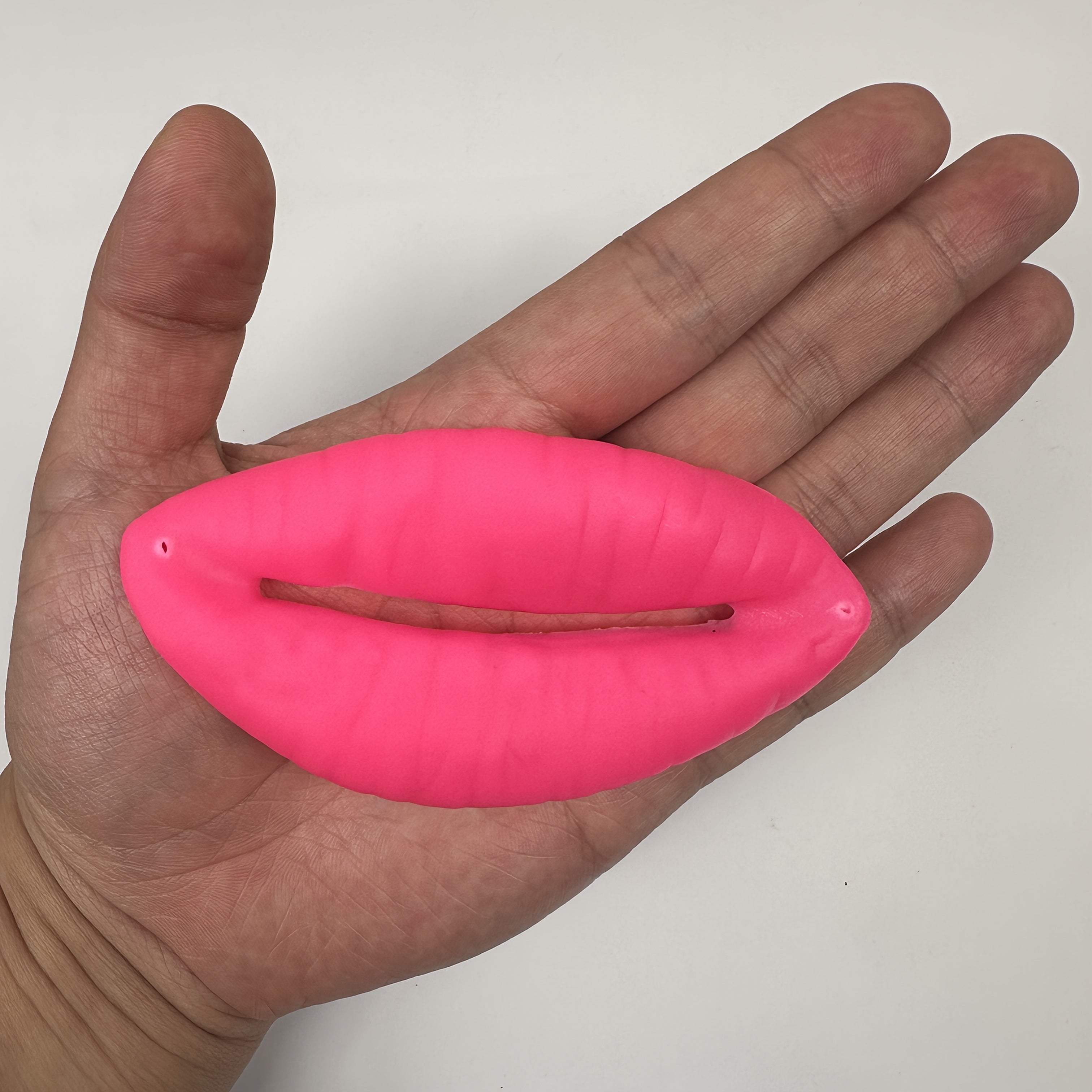 5pcs Pink Lip Thick Mouth Prank Toy Novelty Funny Party Surprise Gift