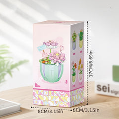 72 Pack Building Set Toy Creative Educational Lotus Blocks ABS Material