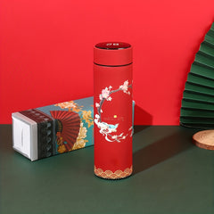 Chinese Style Insulated Tea Cup with Temp Display