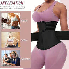 Zipper Waist Trainer Tummy Control Girdle Belt