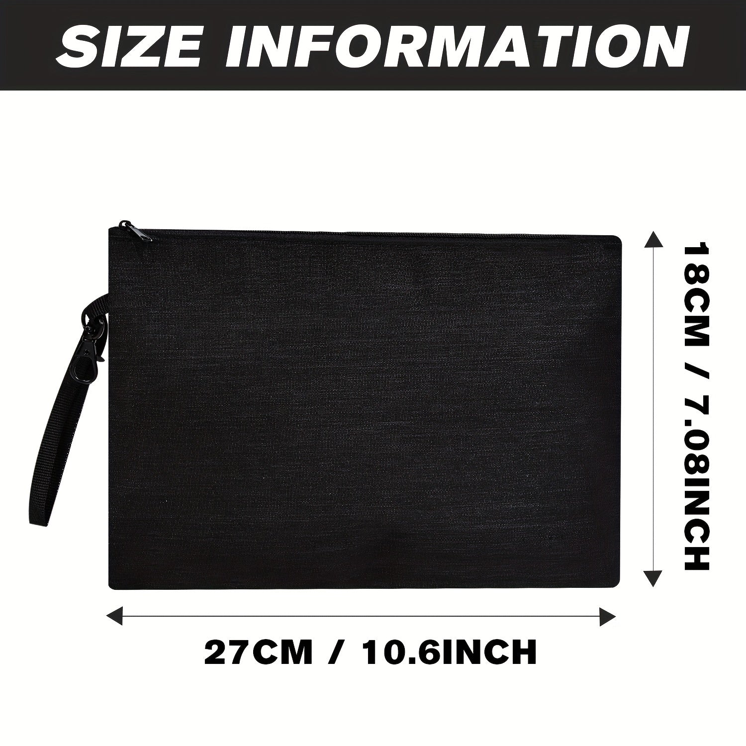 Smell Proof Bags Stash Bag Certificates Organizer Lock Bag Travel Storage Case