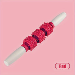 Yoga Massage Roller 3-Wheel Fitness Stick 33.5in