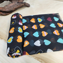 1yd Chiffon Fabric for DIY Clothes Pants Dress Quilt Cover Cut Size