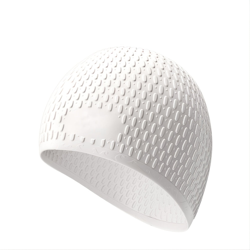 Silicone Swimming Cap for Long Hair Adults