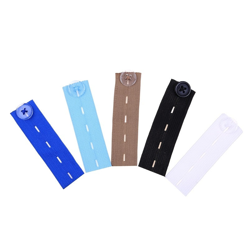 Adjustable Elastic Waist Extender for Pants Jeans Trousers