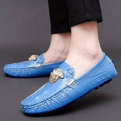 Men's Slip On Loafers Smart Casual Dress Up Walking Shoes
