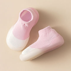 Block Floor Sock Shoes for Toddler Girls