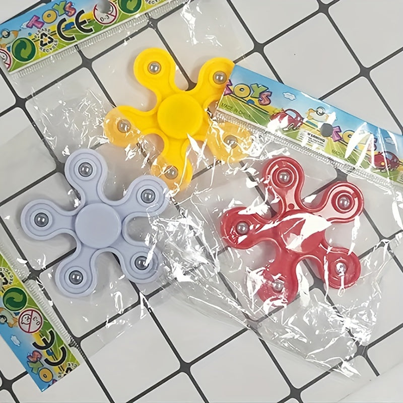 5pcs Fidget Spinner Toy Decompressing Toys Random Hand Spinners