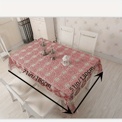 Floral Lace Embroidery Tablecloth - Thanksgiving Gift For Mom
