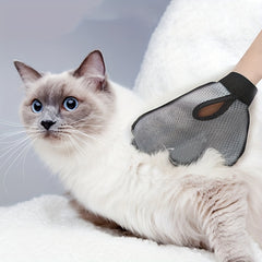 Pet Bath Grooming Glove With Tipped Pin Brush Dogs Cats Deshedding Groves