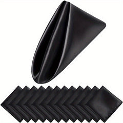 Satin Napkins 24pcs Soft Table Napkins Romantic Weddings Party Dinner Decoration