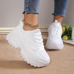 Lightweight Heighten Non Slip Chunky Sneakers Casual Versatile Running Shoes