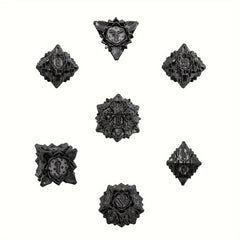 Lotus Metal Skeleton Dice Set for Table Game