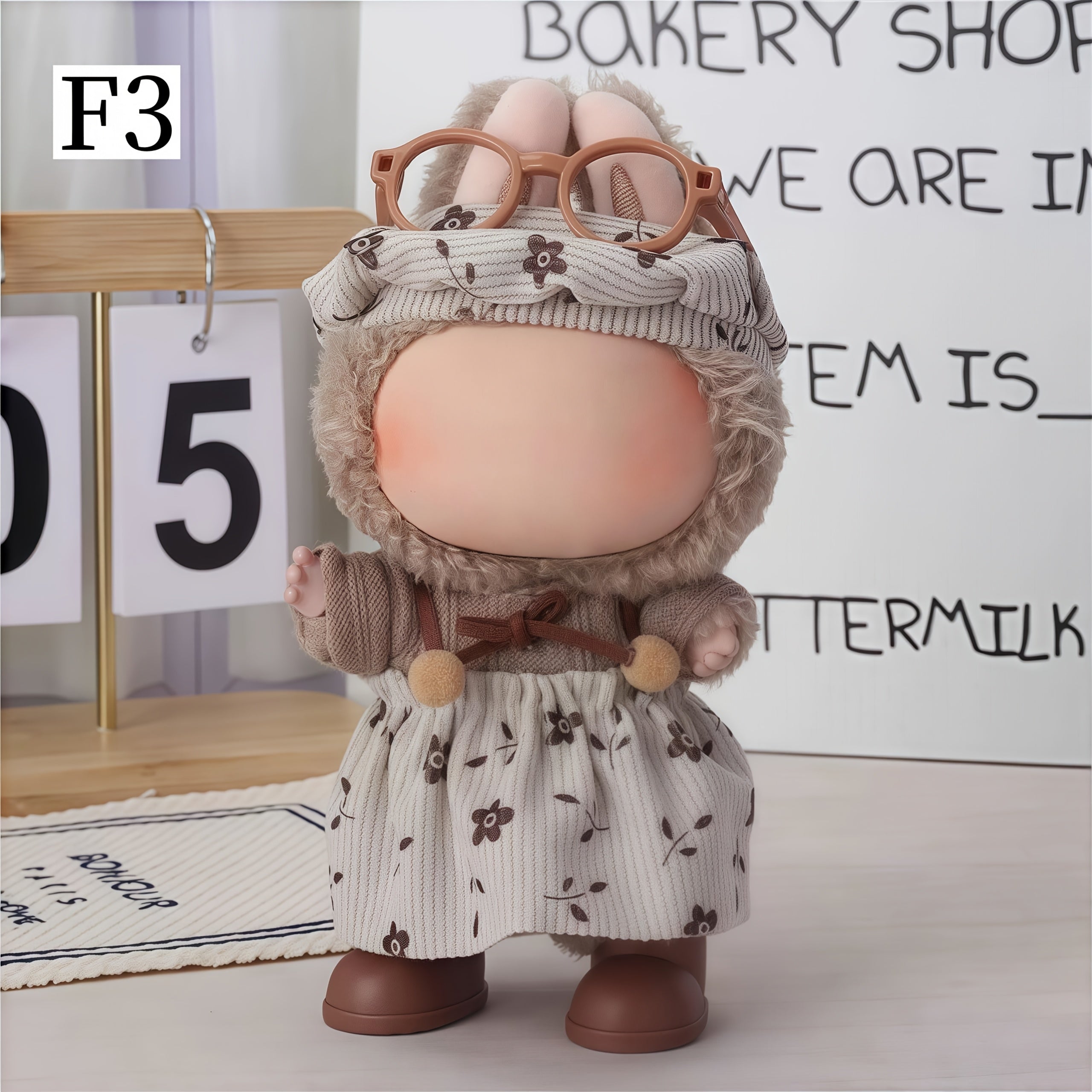 Stylish Clothes for LABUBU 16-17cm DIY Doll Accessories
