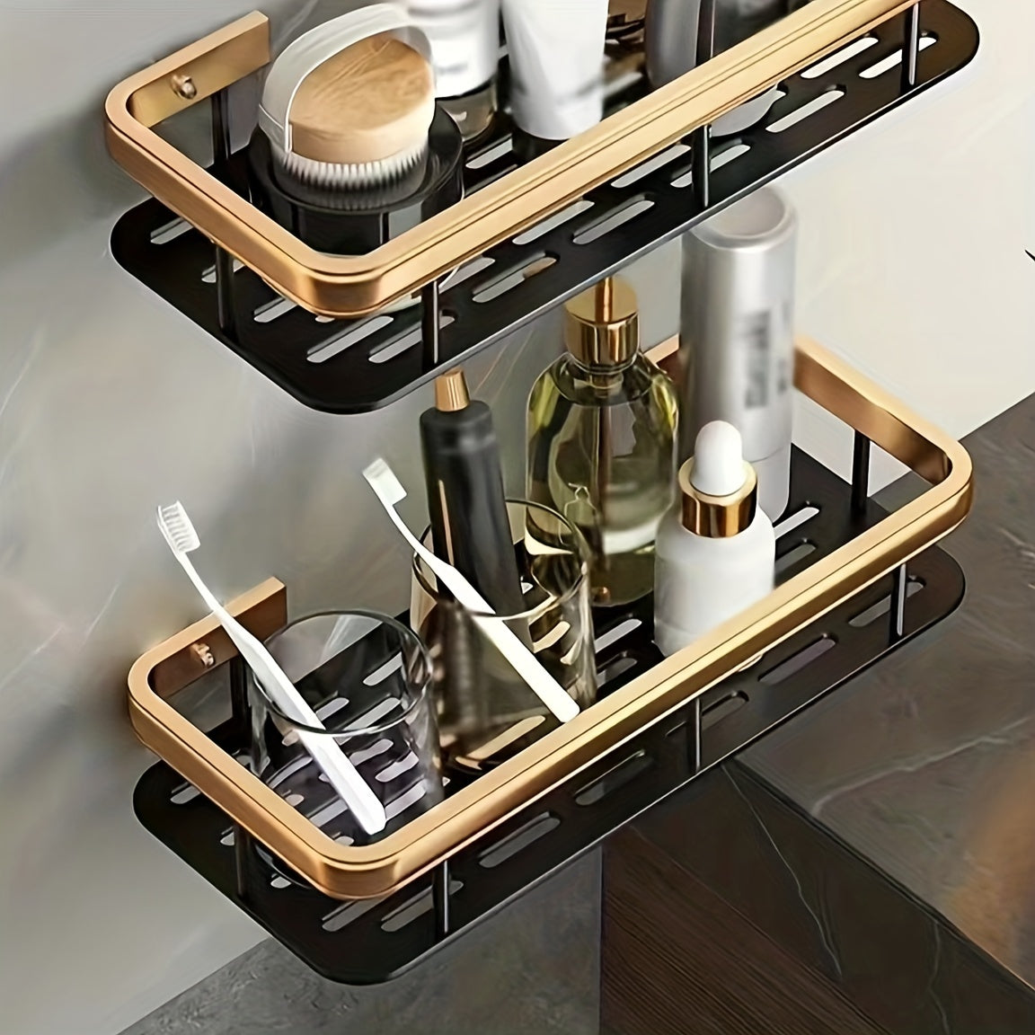 Toilet Shelf Bathroom Storage Rack Toiletries Storage