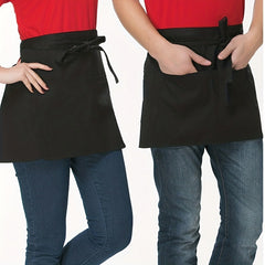 Polyester Half Short Apron Coffee Restaurant Bar Hotel Kitchen Supplies