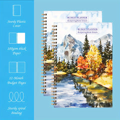Budget Planner Notepad Expense Tracker Notebook Finance Planner