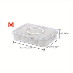 Grid Seasoning Box with Lid for Spice Storage Perfect for Apartments