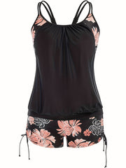 Vacay Tankini Set Women's Plus Cami Swimsuit