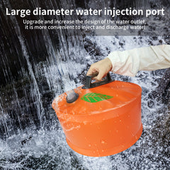 15L Collapsible Water Storage Jug Portable Leakproof Tank