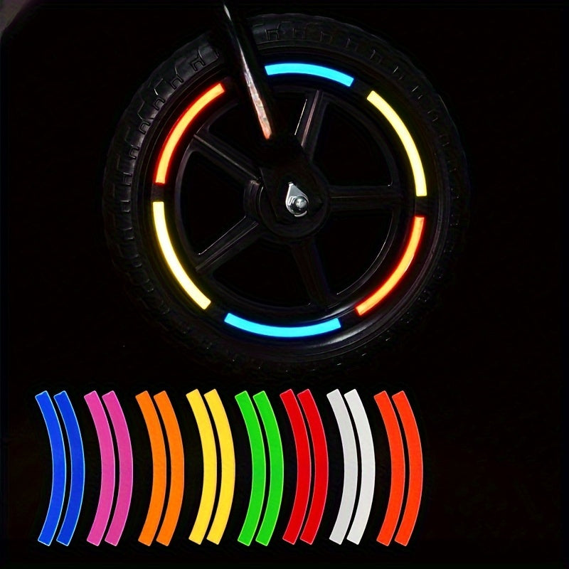 Reflective Tire Sticker Wheel Decal Cycling Safety Sticker