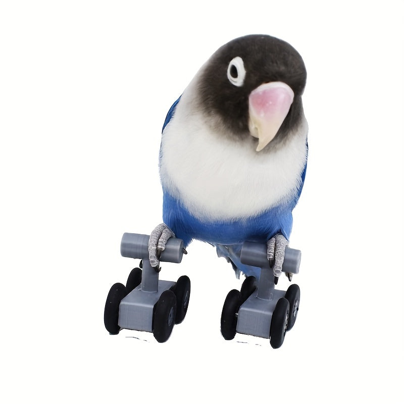Interactive Parrot Skateboard Toy for Exercise and Training