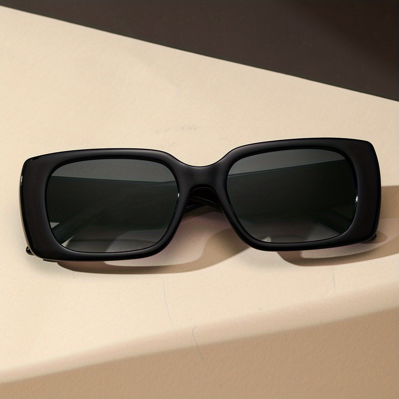 Square Frame Sunglasses Wrap Around Glasses Gradient Lens UV400