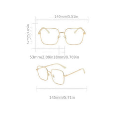 Transparent Computer Protective Men's Glasses Anti Light Eyewear