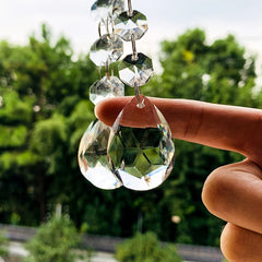 Glass Crystal Beads Chandelier Chain - Elegant Wedding Party Decor Accessory