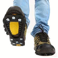 8 Teeth Crampons Snow Climbing Spikes Shoe Cover