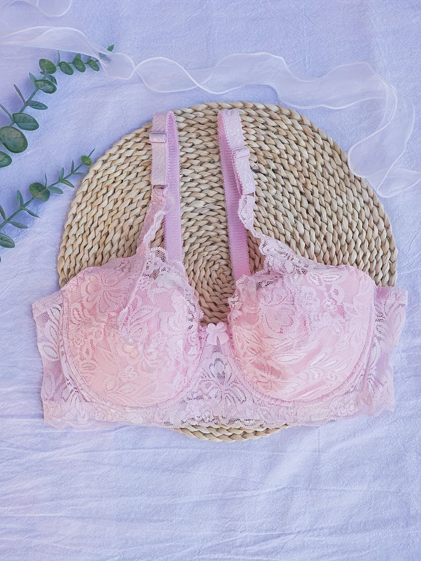 Floral Lace Underwire Bras Women's Lingerie & Underwear