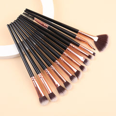 12pcs Synthetic Eye Makeup Brush Set Eyeshadow Eyebrow Eyeliner Concealer Kit