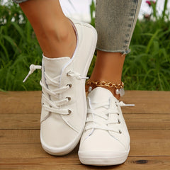 Women's Lightweight Lace-Up Casual Sneakers