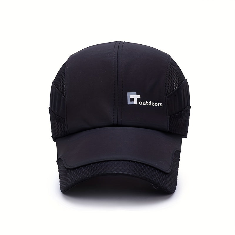 Quick Drying Unisex Baseball Cap Breathable Sun Hat Adjustable Dad Hat