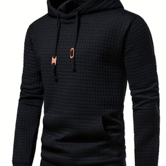 Warm Hoodie With Kangaroo Pocket For Men