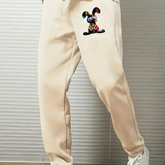 Men's Rabbit Comfy Drawstring Joggers Loose Fit Pants
