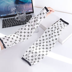 Ice Silky Sleeves Sunscreen Anti UV Breathable Arm Sleeves