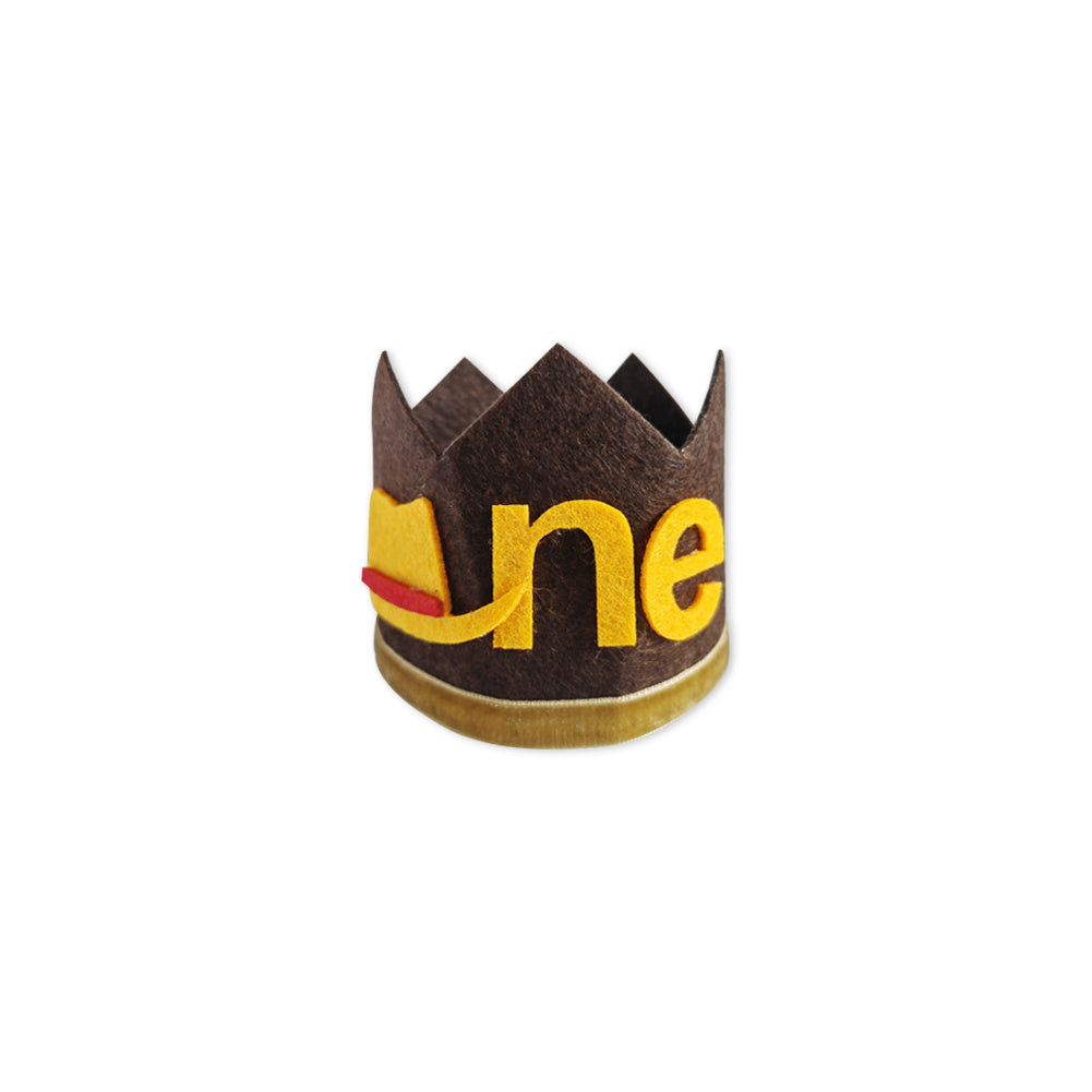 Baby 1st Birthday Crown Hat Party Decorations Kids Props