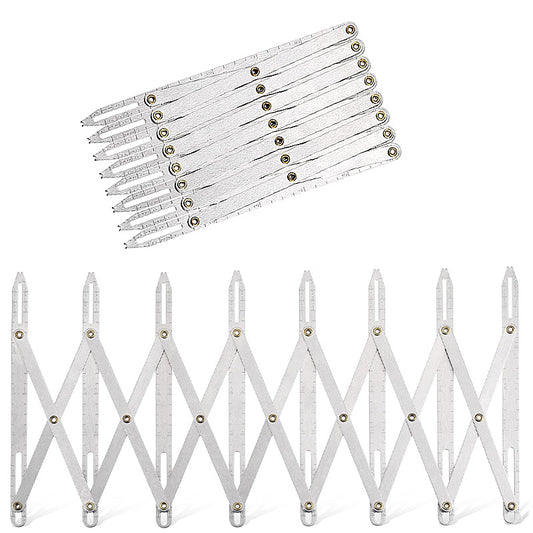 Aluminum Sewing Gauge Button Guide For Buttons Pleats Crafts