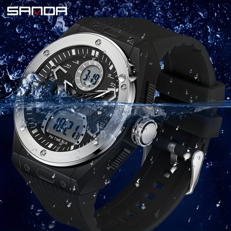 Sanda Boys' Outdoor Multifunctional Watch