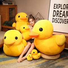 Giant Soft Yellow Duck Plush Toy for Kids