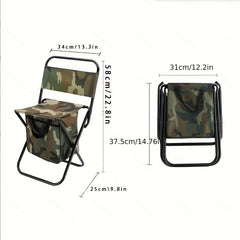 Portable Folding Chair For Camping Fishing