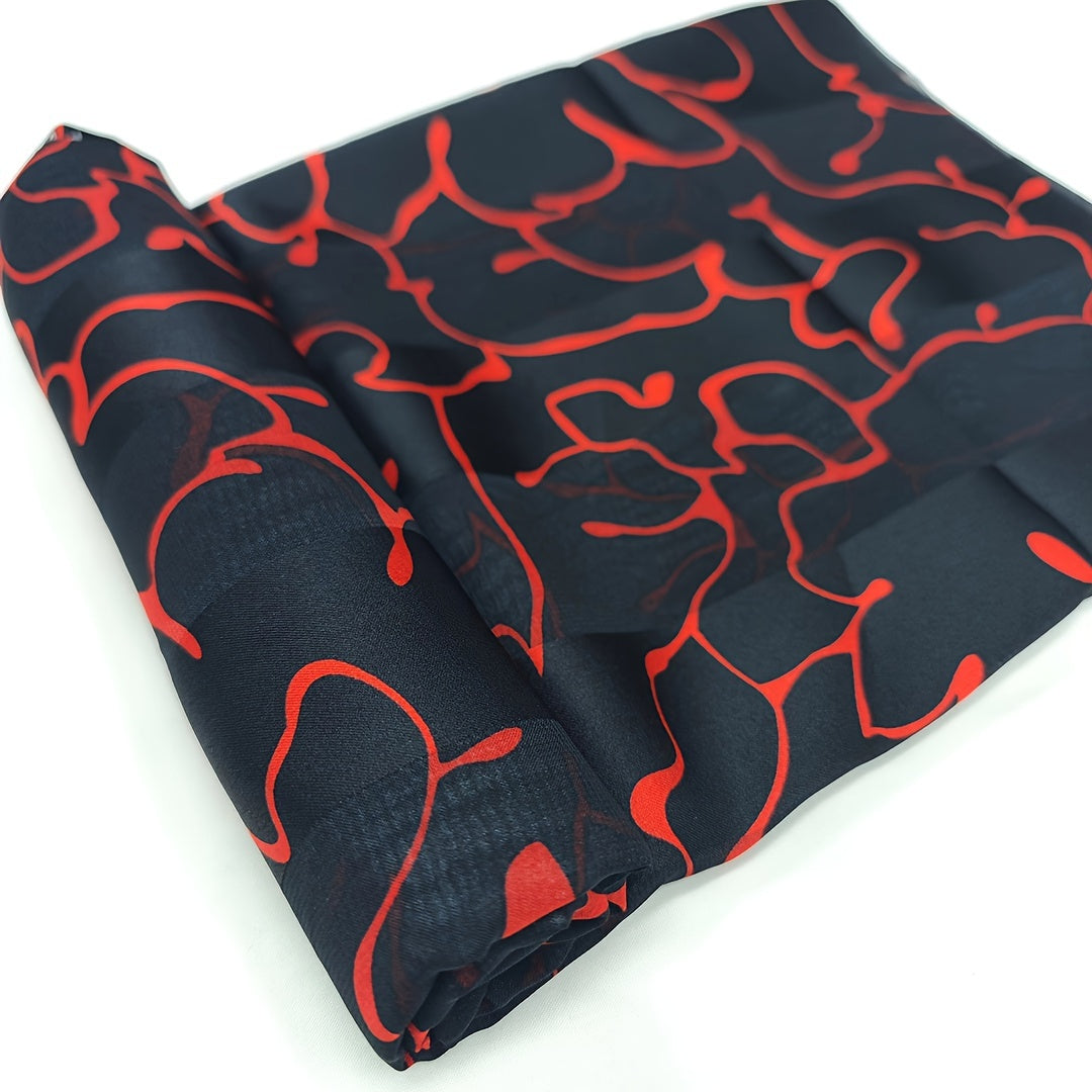 1yd Comfortable Breathable Chiffon Fabric DIY Clothing Pants Dress Fabric